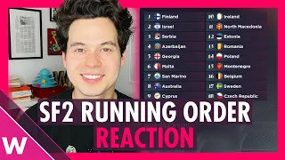 Eurovision 2022: Semi-Final 2 Running Order (Reaction)