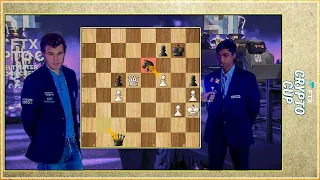 Pragg beats the Magnus for a third time in the row | R. Pragg vs. Magnus Carlsen | FTX Crypto Cup