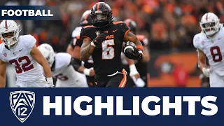 No. 12 Oregon State vs. Stanford Football Highlights | 2023 Season