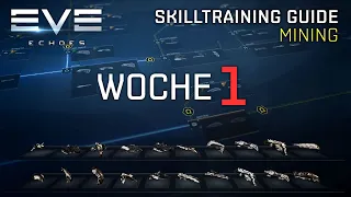 EVE Echoes - Skill Guide Mining Woche 1 (eve echoes deutsch tutorial hilfe)