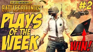 BATTLEGROUNDS - PUBG Plays Of The Week #2 (Playerunknowns Battlegrounds)