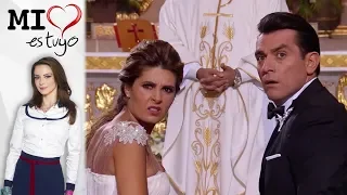 ¡Ana interrumpe la boda de Isabela y Fernando! | Mi corazón es tuyo - Televisa