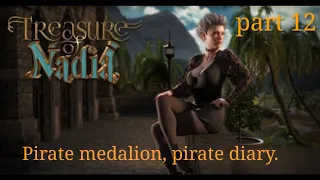 Treasure Of Nadia part 12. pirate medalion, pirate diary.