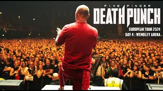 No Nerves at all 😎 Sold out Wembley Arena - Five Finger Death Punch - European Tour 2024