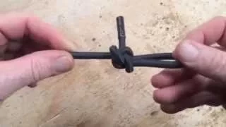 Loop knot for bungy cord