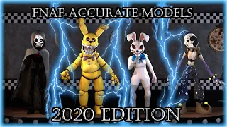 Most Accurate FNaF SFM Models 2020 (Outdated, Watch 2021 Ver.)