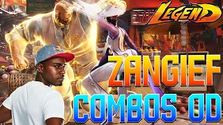 SF6 🔥 Snake Eyez Zangief Combos OD and Gameplay Is Broken!