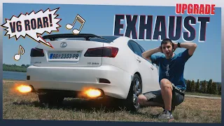 Lexus IS250 - Louder Exhaust System! [Pirtech]