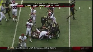 2007 Big12 CH #1 Missouri vs #9 Oklahoma No Huddle