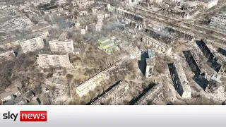 Ukraine War: Drone captures Mariupol devastation