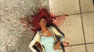 GTA 5 franklin kills his aunt denise in the final mission