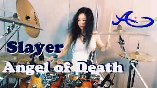 Slayer - Angel of Death drum cover by Ami Kim (#22)