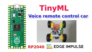 TinyML(Edge Impulse) : Voice remote control car ||  RP2040 || Raspberry Pi Pico || Cortex-M0+