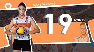 Turkish Women's Volleyball League Tijana Bošković vs Türk Hava Yolları