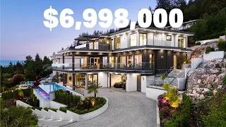 A look inside this brand new $6,998,000 home in West Vancouver, Canada