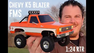 FMS - Chevy K5 Blazer - 1:24 RTR Crawler - Unbox & Run