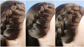 3 Headband braids | Braided Headband Hairstyle | Easy Hairstyles | StyleIt