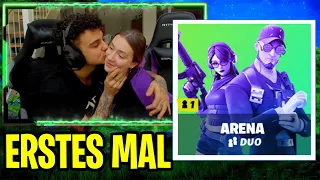 Unser ERSTES MAL.. *Arena mit FREUNDIN in Fortnite*