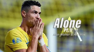 Cristiano Ronaldo •  Alan Walker & Ava Max - Alone, Pt. II  | Best Skills & Goals 2023  | HD 60fps