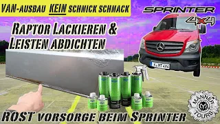 Rostvorsorge & Raptor Lackierung beim Mercedes Sprinter