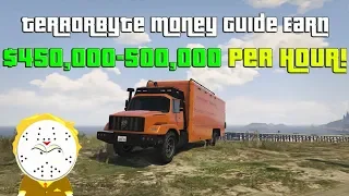 GTA Online Terrorbyte Money Guide How To Make $450,000-$500,000 Per Hour! Invite Only Session!