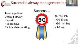 Airway management in trauma patients