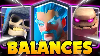 Clash Royale Season 24 Balance Changes In 41 Seconds!!