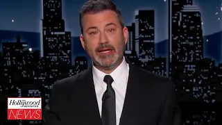 Jimmy Kimmel Gets Emotional Talking About the Texas School Shooting | THR News