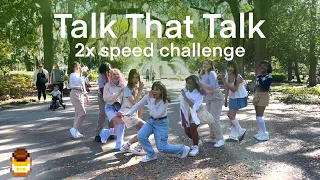 [KPOP COVER] TWICE - 'Talk That Talk' 2x Speed Challenge by honeymilk