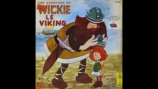 Livre-disque "Une aventure de Wickie le viking" (45 tours version intégrale)