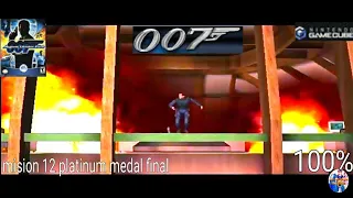 007 Agent Under Fire (GCN) Walkthrough Gameplay Evil Summit platinum Medal