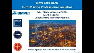Cyber Risk Management for the Maritime Sector - Understanding Maritime Cyber Risk