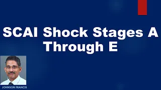 SCAI Shock Stages A Through E