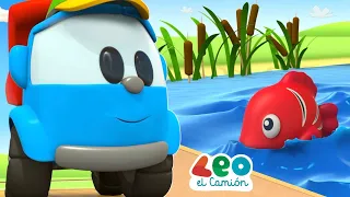 Canta con Leo el Camión Canciones Infantiles - Pez Rojo del Pantano