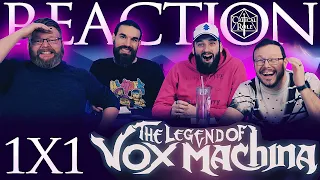 The Legend of Vox Machina 1x1 REACTION!! "The Terror of Tal'Dorei - Part 1"