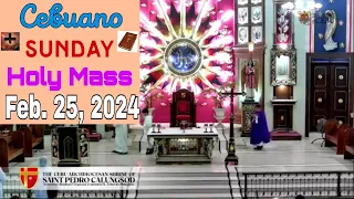 Feb. 25, 2024 Cebuano Sunday Mass (anticipated-Feb.24) @ASSPC(Cebu) || 2nd Sunday of Lent🙏❤
