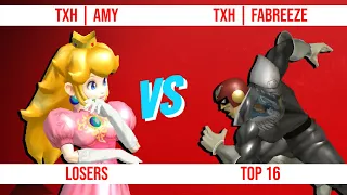 Amy vs Fabreeze - Losers Top 16 | Perfect Pivot Melee Singles