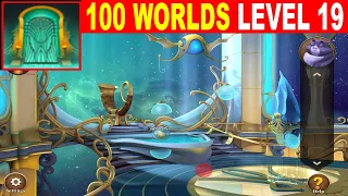 100 Worlds LEVEL 19 Walkthrough - Escape Room Game 100 Worlds Guide