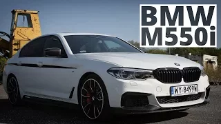 BMW M550i 4.4 V8 462 KM, 2017 - test AutoCentrum.pl #349