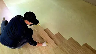 하우스타일[데코타일,우드타일] 시공하는방법. How To Install Floor Decotile.  In Korea.