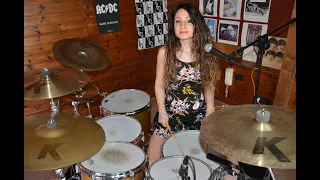 JEFFERSON AIRPLANE - SOMEBODY TO LOVE - DRUMS & VOCAL COVER by CHIARA COTUGNO