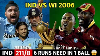 INDIA VS WEST INDIES DLF CUP | MATCH 2006 FULL HIGHLIGHTS| MOST SHOCKING EVER🔥😱