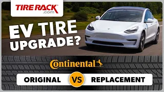 Comparing Electric Vehicle Tires: Continental Original Equipment vs. Replacement 2022 | Tire Rack