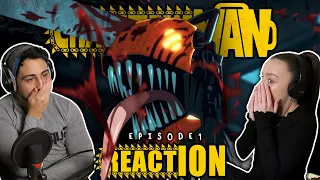 THIS SHOW IS CRAZY! Chainsaw Man Episode 1 REACTION! | 1x1 "Dog & Chainsaw"