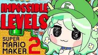 【SUPER MARIO MAKER 2】 Kirin plays impossible Mario levels to try to get good in 2 days (Day 1)