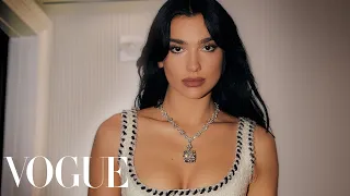 Dua Lipa Gets Ready for the Met Gala | Vogue