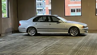 2001 e39 M5 start / idle / walk around