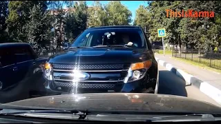 TIK#4 Мгновенная Карма. ДТП. Автоподставы. Быдло и Учителя на дороге. Instant Karma Road Rage