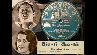 Eine Liebeserklärung ( Tic-ti Tic-ta ) Irene Eisinger & Richard Fritz Wolf (Polydor 24845-A)