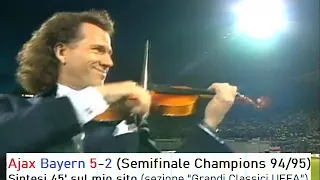 Ajax vs Bayern Monaco Champions 1995 (Esibizione di Andre Rieu all'intervallo)